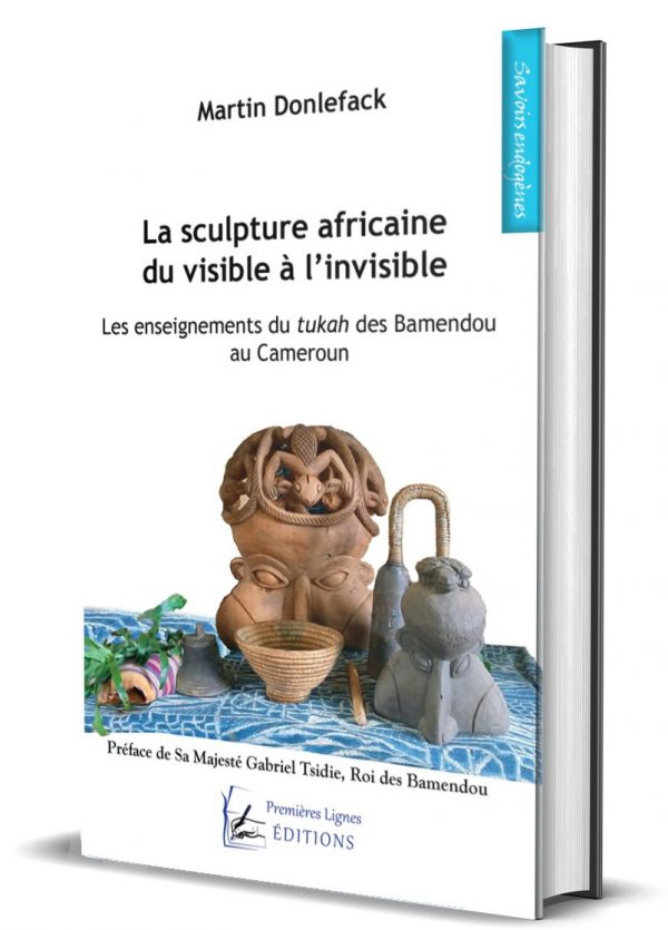 Couverture 3D de l'ouvrage La sculpture africaine du visible à l'invisible
