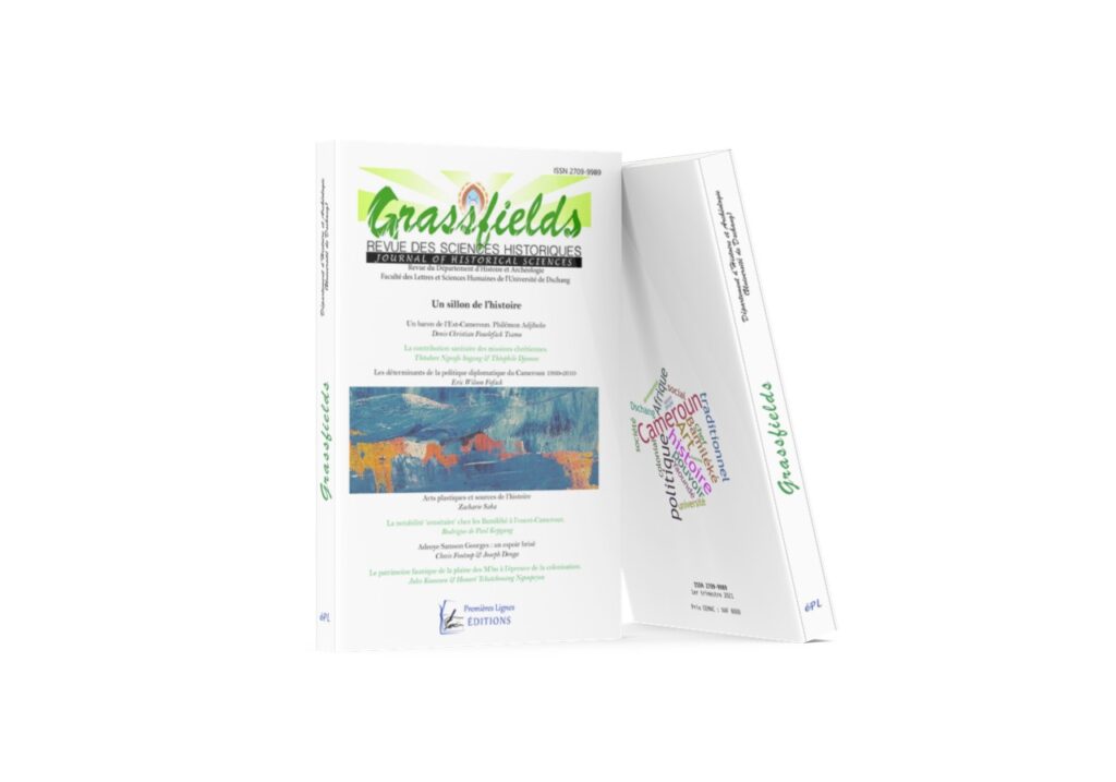 Couverture 3D de la revue Grassfields, volume 1