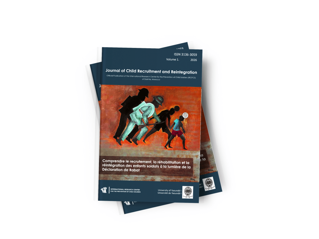 Cover 3D de la revue Journal of Child Recruitment and Reintegration, volume 1